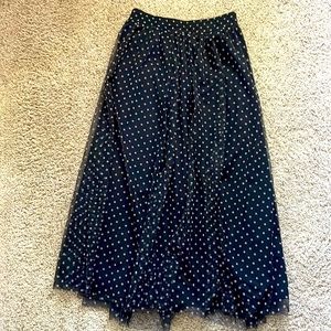 L H&M toole skirt